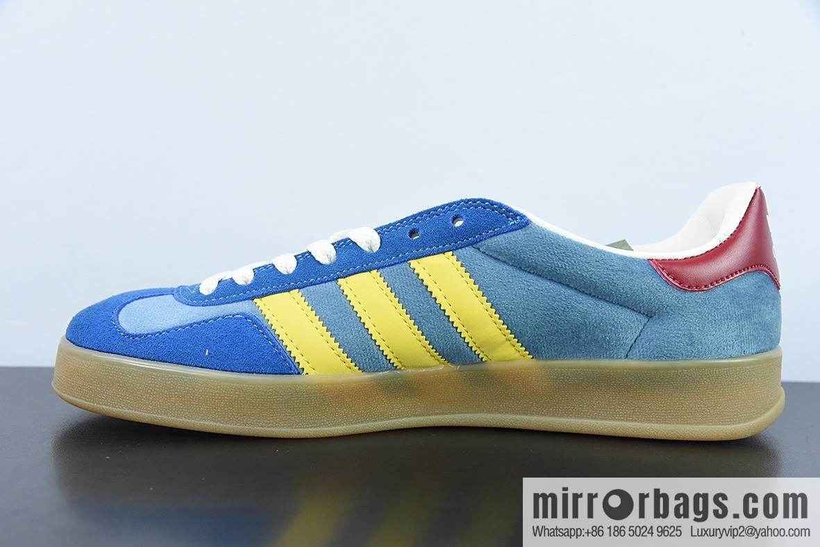 Adidas originals x Gucci Gazelle Adidas Gucci joint classic casual shoes Code: GTI1C