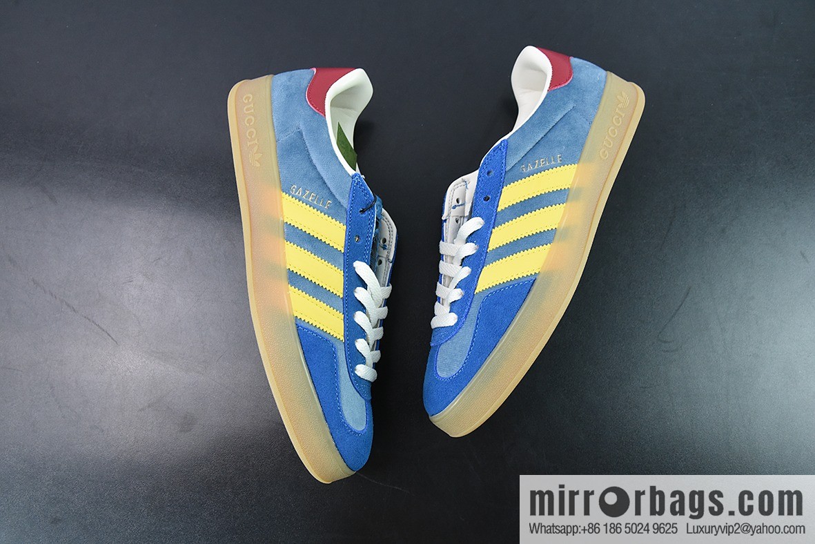 Adidas originals x Gucci Gazelle Adidas Gucci joint classic casual shoes Code: GTI1C