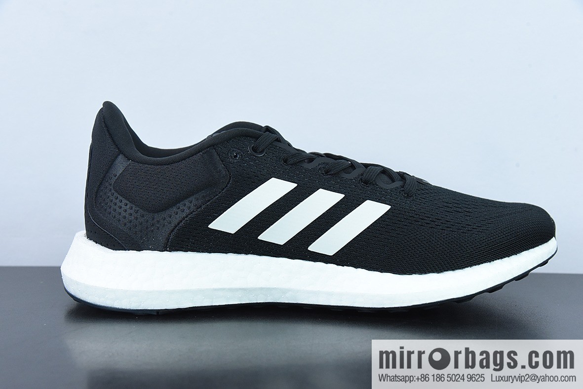 Adidas Pureboost 21 PB21 generation, popcorn outsole, sports and leisure running shoes, official item number: GW4832