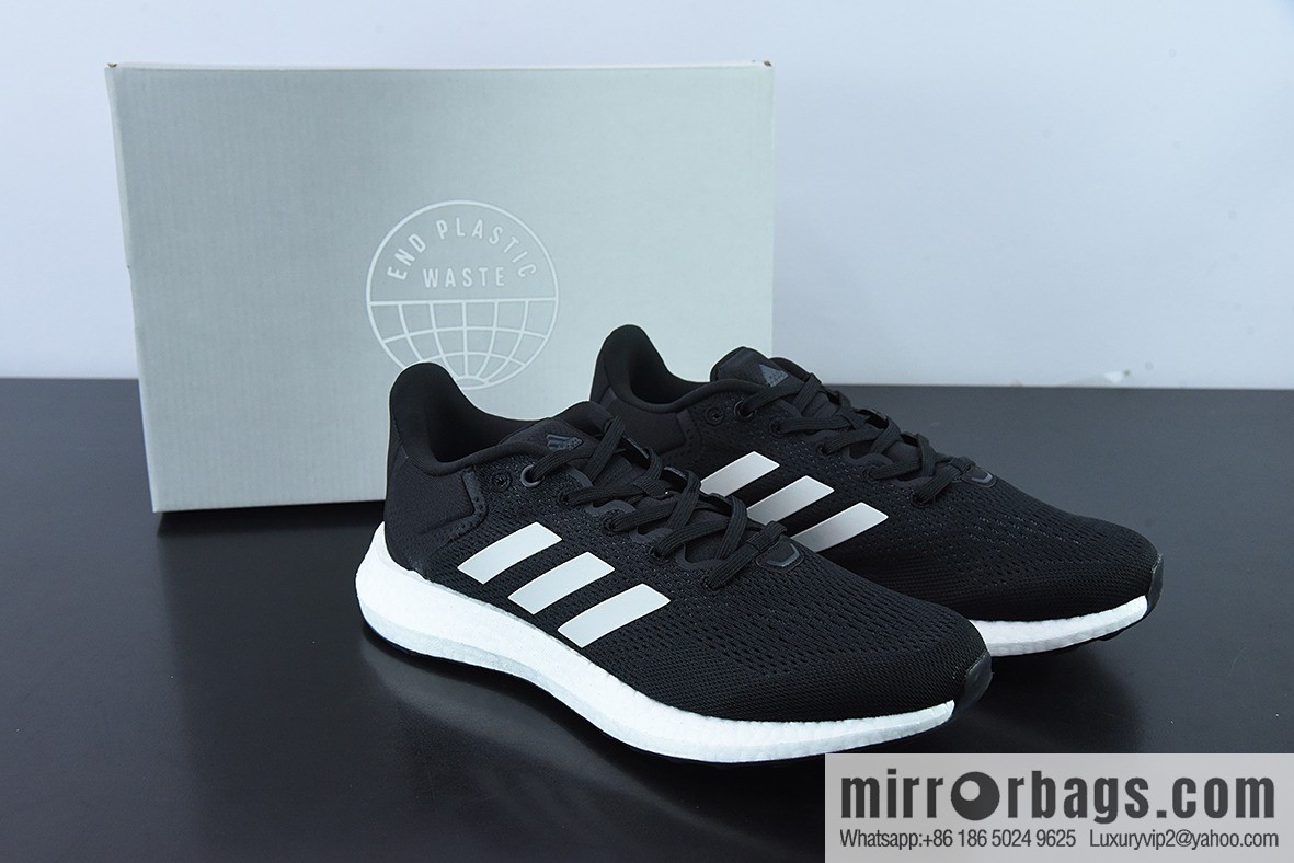 Adidas Pureboost 21 PB21 generation, popcorn outsole, sports and leisure running shoes, official item number: GW4832