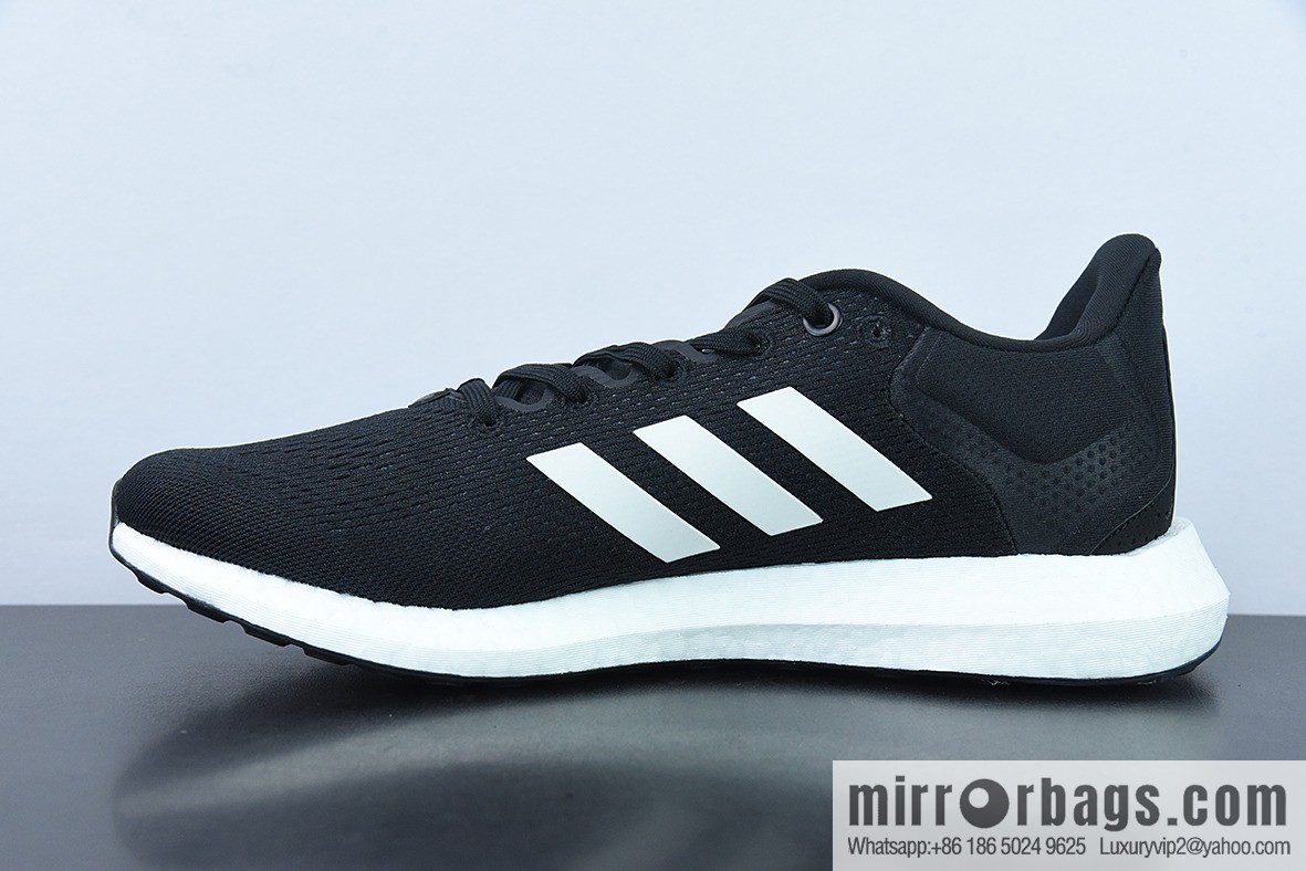 Adidas Pureboost 21 PB21 generation, popcorn outsole, sports and leisure running shoes, official item number: GW4832