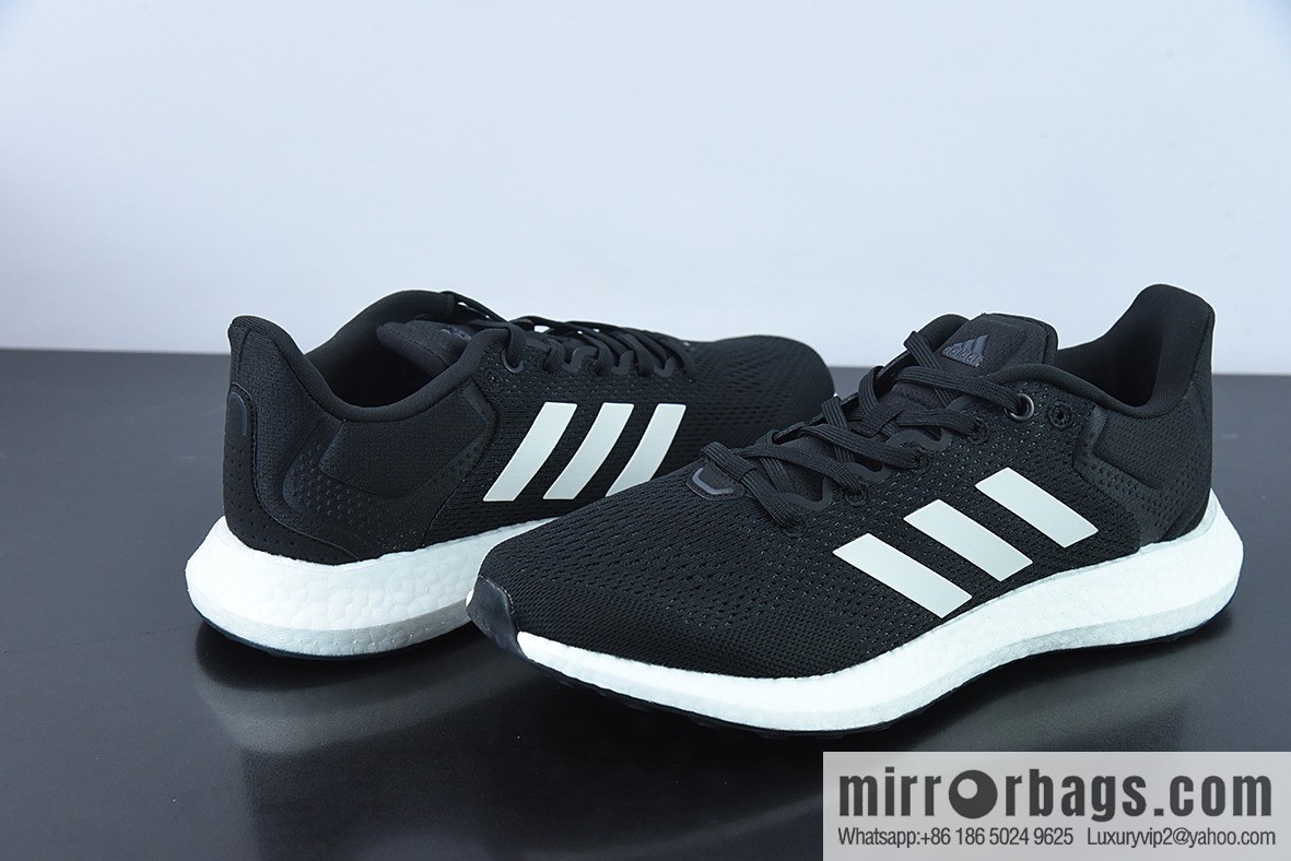 Adidas Pureboost 21 PB21 generation, popcorn outsole, sports and leisure running shoes, official item number: GW4832