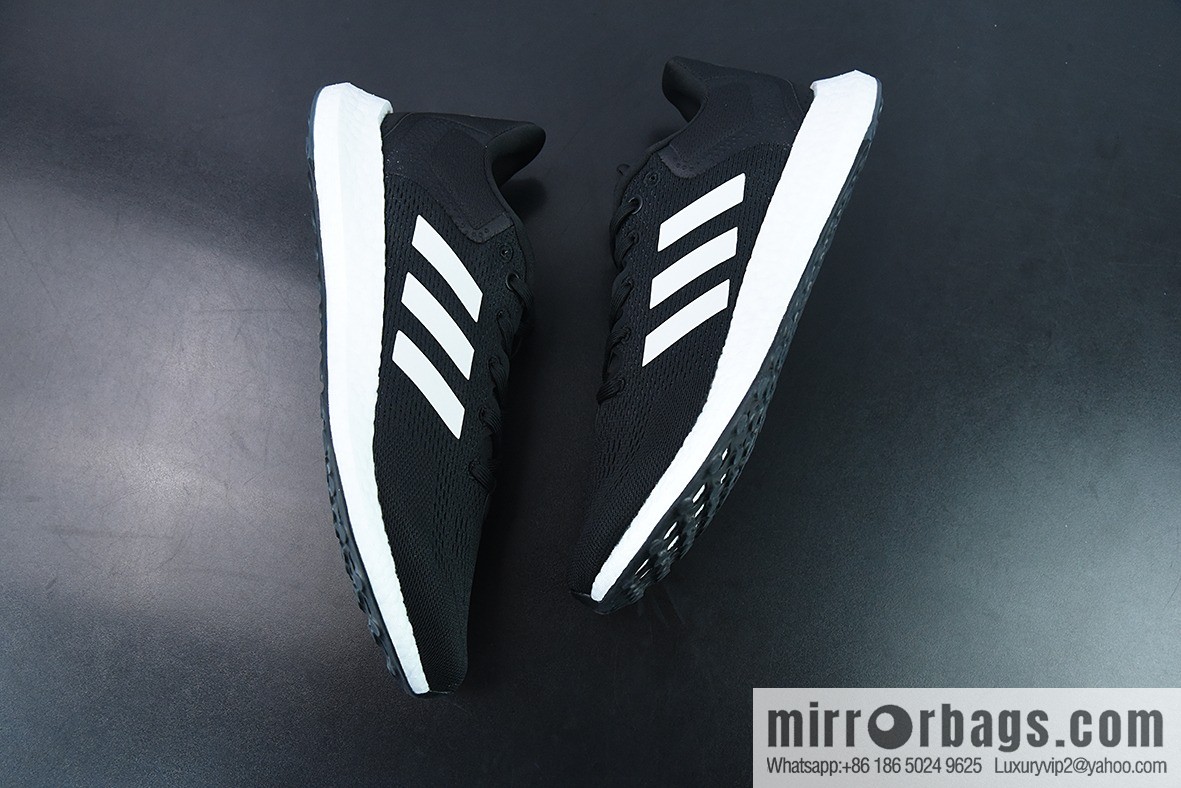Adidas Pureboost 21 PB21 generation, popcorn outsole, sports and leisure running shoes, official item number: GW4832