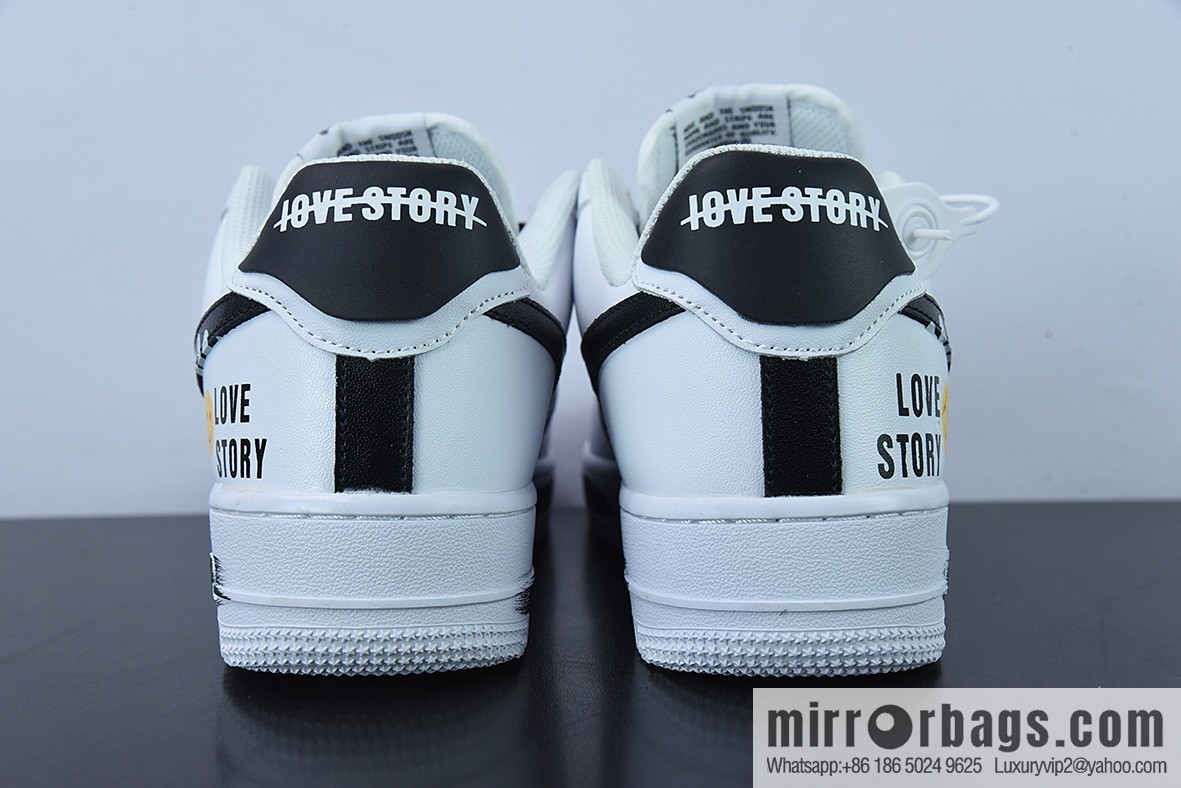Nike Air Force 1 '07 Low White Black Yellow Smiley Unisex The same sneakers item number: DO5220-176