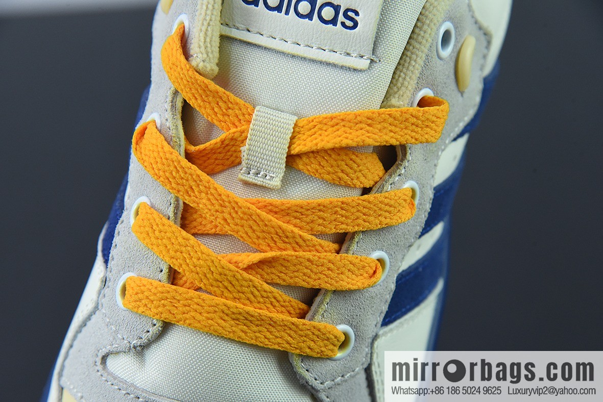 AD Rivalry Low Premium Orange Blue, Classic Vintage Trend Versatile Board Shoes, Official Sync, Item Number: HO4386