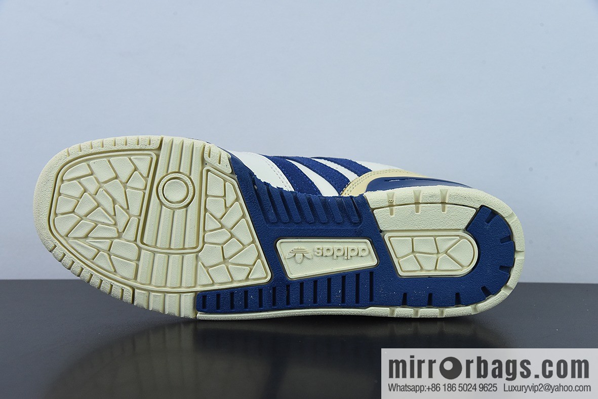 AD Rivalry Low Premium Orange Blue, Classic Vintage Trend Versatile Board Shoes, Official Sync, Item Number: HO4386