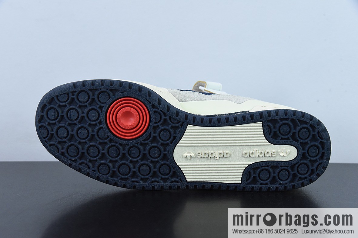 Adidas Forum 84 Low Clover Low Bang Classic velcro Vintage Board Shoes Unisex Trend Top Leather Casual Shoes Official Item Number: GZ6427