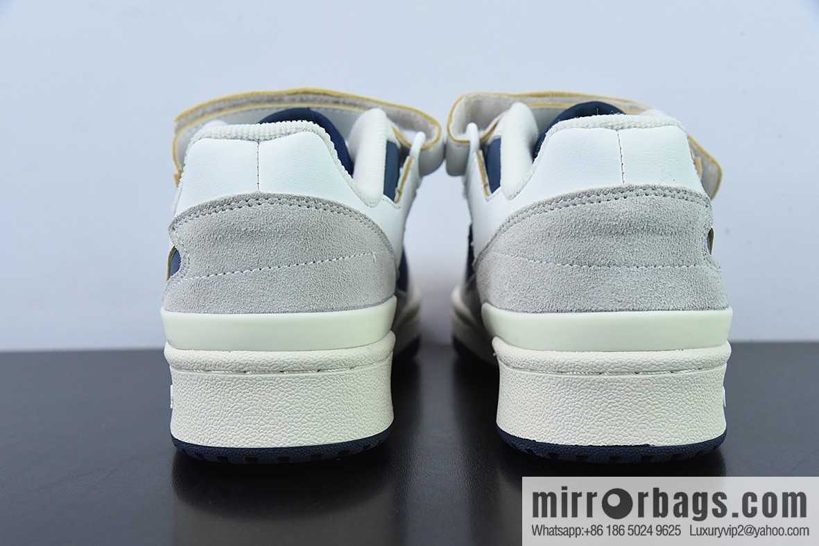 Adidas Forum 84 Low Clover Low Bang Classic velcro Vintage Board Shoes Unisex Trend Top Leather Casual Shoes Official Item Number: GZ6427