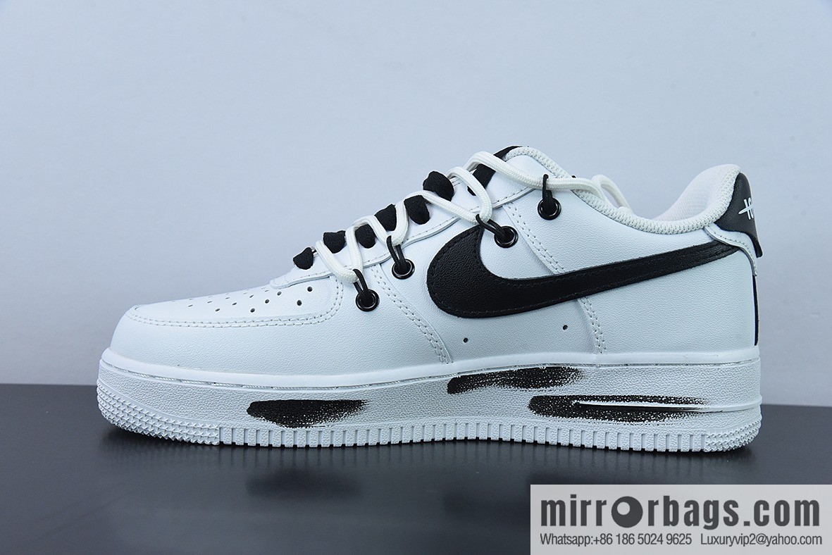 Nike Air Force 1 Low smiley strap creative custom Air Force One low-top sports and leisure shoes, item number: CW2288-111