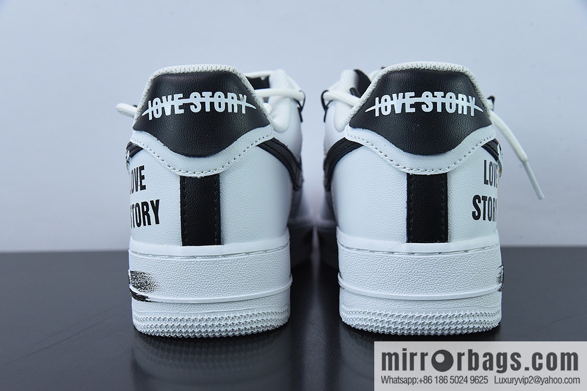 Nike Air Force 1 Low smiley strap creative custom Air Force One low-top sports and leisure shoes, item number: CW2288-111
