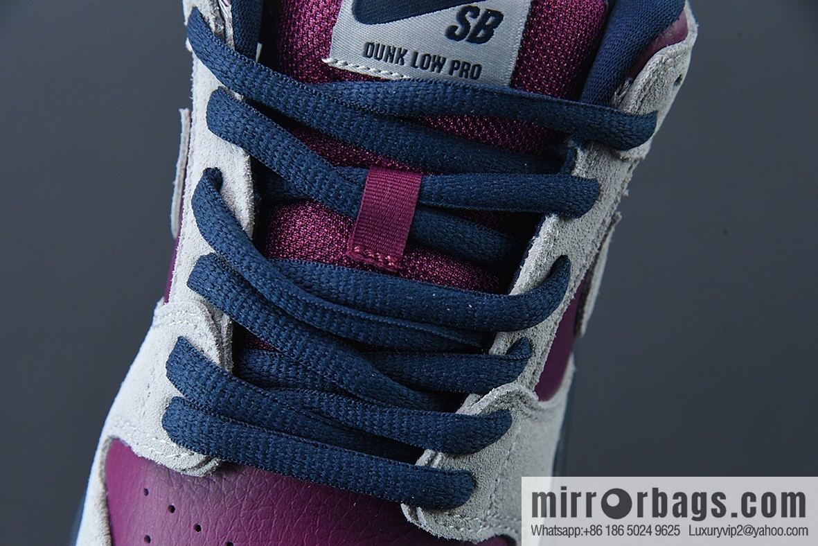 Nike Dunk Low Bordeaux burgundy Unisex sports shoes of the same style, item number: BQ6817-001