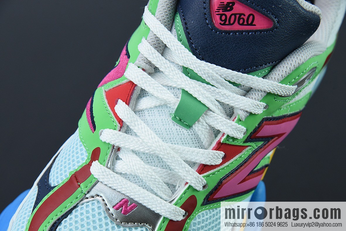 Jo eFrsehogods x eNw Blaance NB9060 Joint Unisex Same sneakers Item number: U9060NBN Blue-green-yellow