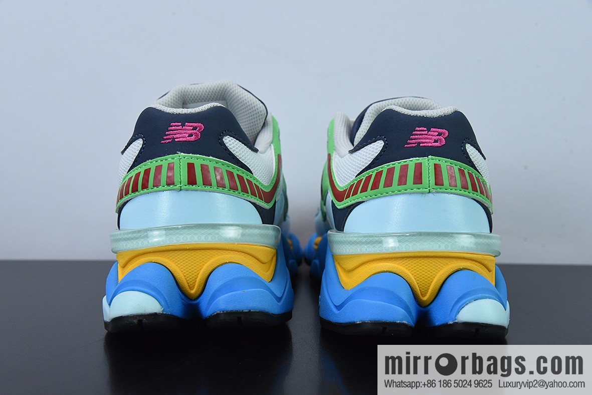 Jo eFrsehogods x eNw Blaance NB9060 Joint Unisex Same sneakers Item number: U9060NBN Blue-green-yellow