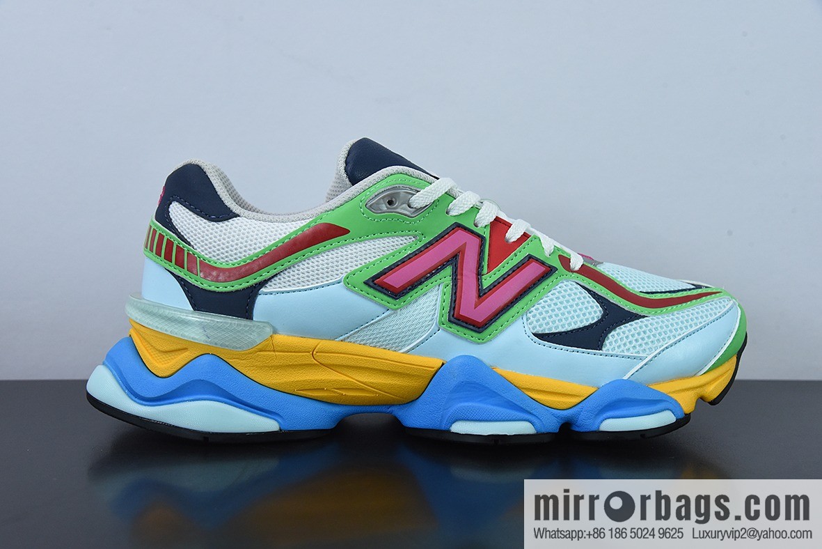 Jo eFrsehogods x eNw Blaance NB9060 Joint Unisex Same sneakers Item number: U9060NBN Blue-green-yellow