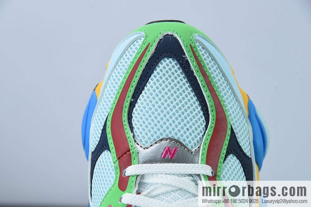 Jo eFrsehogods x eNw Blaance NB9060 Joint Unisex Same sneakers Item number: U9060NBN Blue-green-yellow