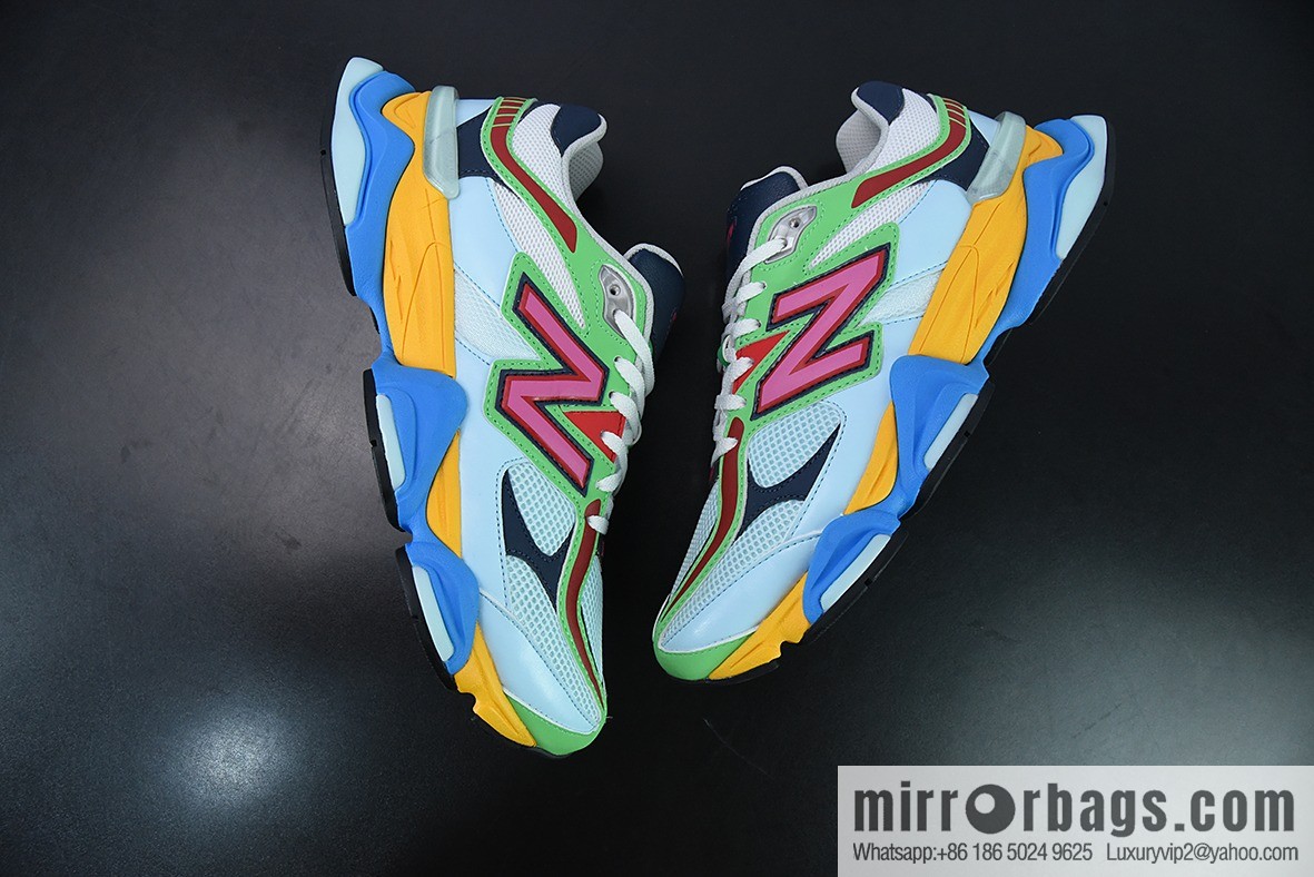 Jo eFrsehogods x eNw Blaance NB9060 Joint Unisex Same sneakers Item number: U9060NBN Blue-green-yellow