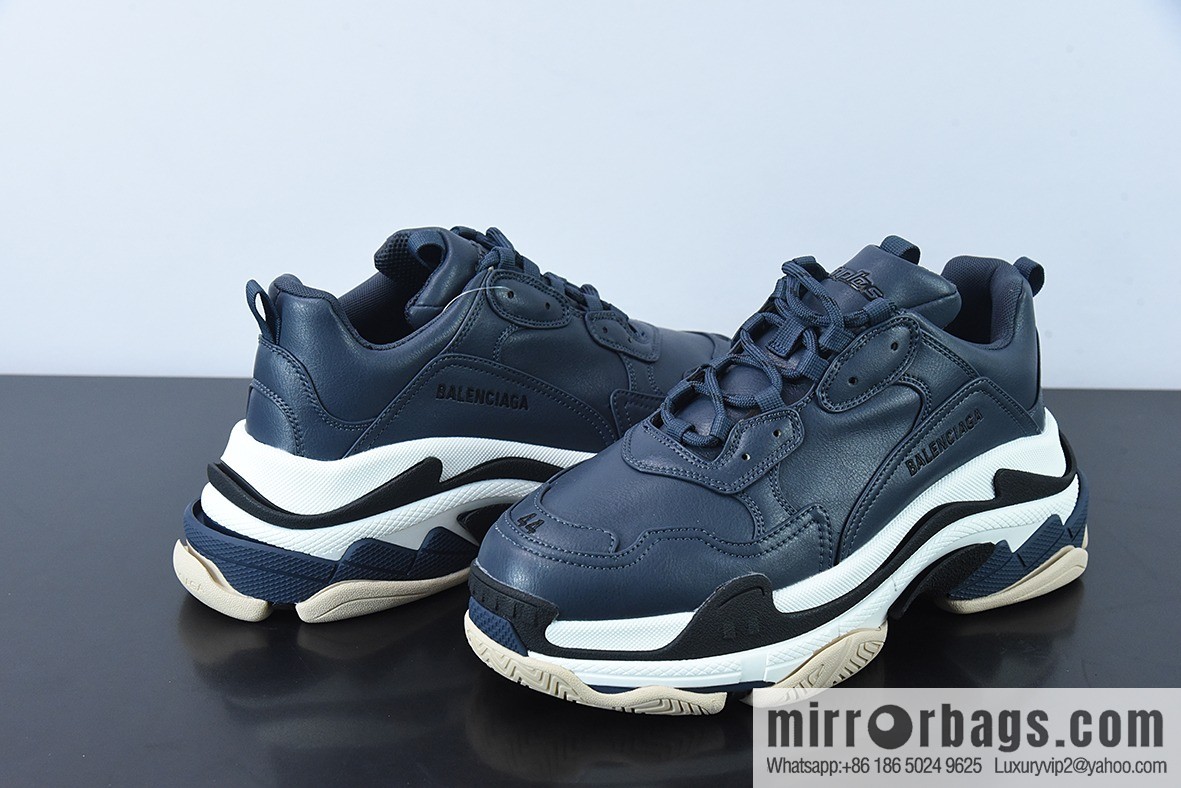 Ad x Balenciaga Triple S joint model, Balenciaga Vintage dad shoes W2FAD4197