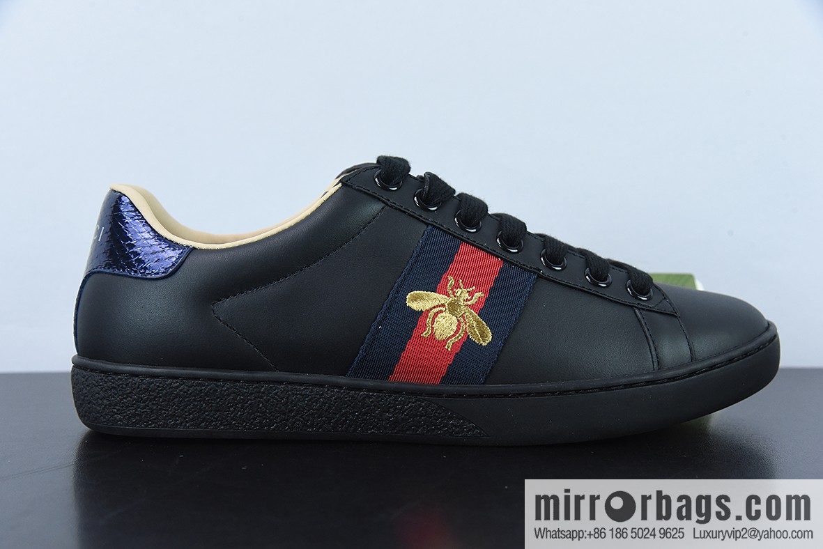 Gucci Gucci Ace Embroidered Low-Top color matching embroidery series classic low-top versatile casual sports small white board shoes 429446 A38G0 1284