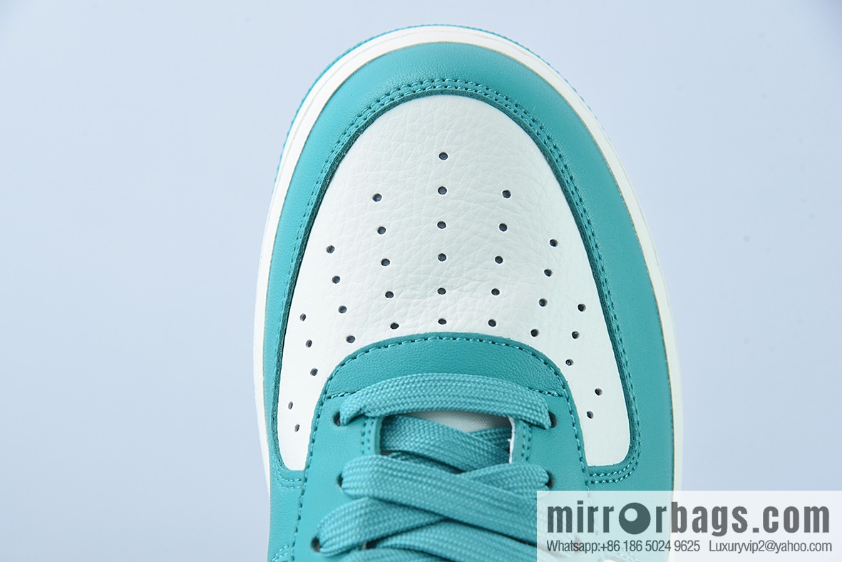 Nike Air Force 1 Low '07 meters black and green color scheme Air Force No. 1 low-top casual board shoes, item number: GH5696-302