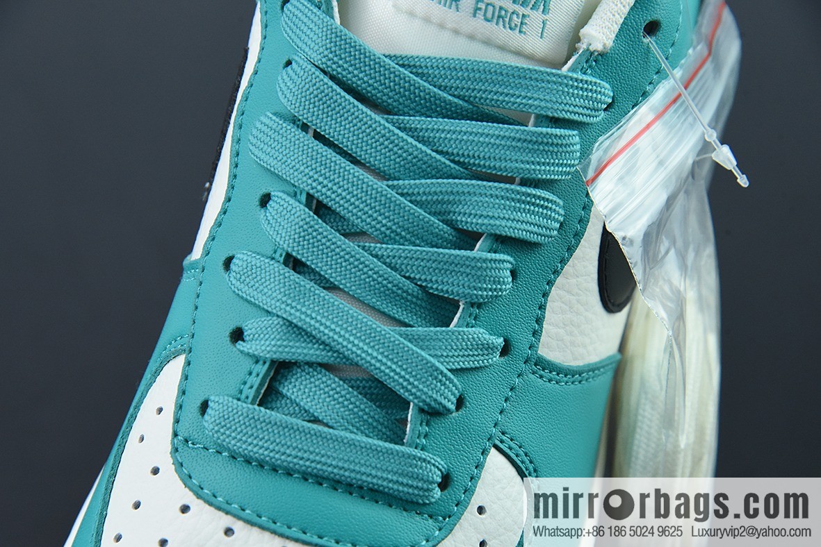 Nike Air Force 1 Low '07 meters black and green color scheme Air Force No. 1 low-top casual board shoes, item number: GH5696-302