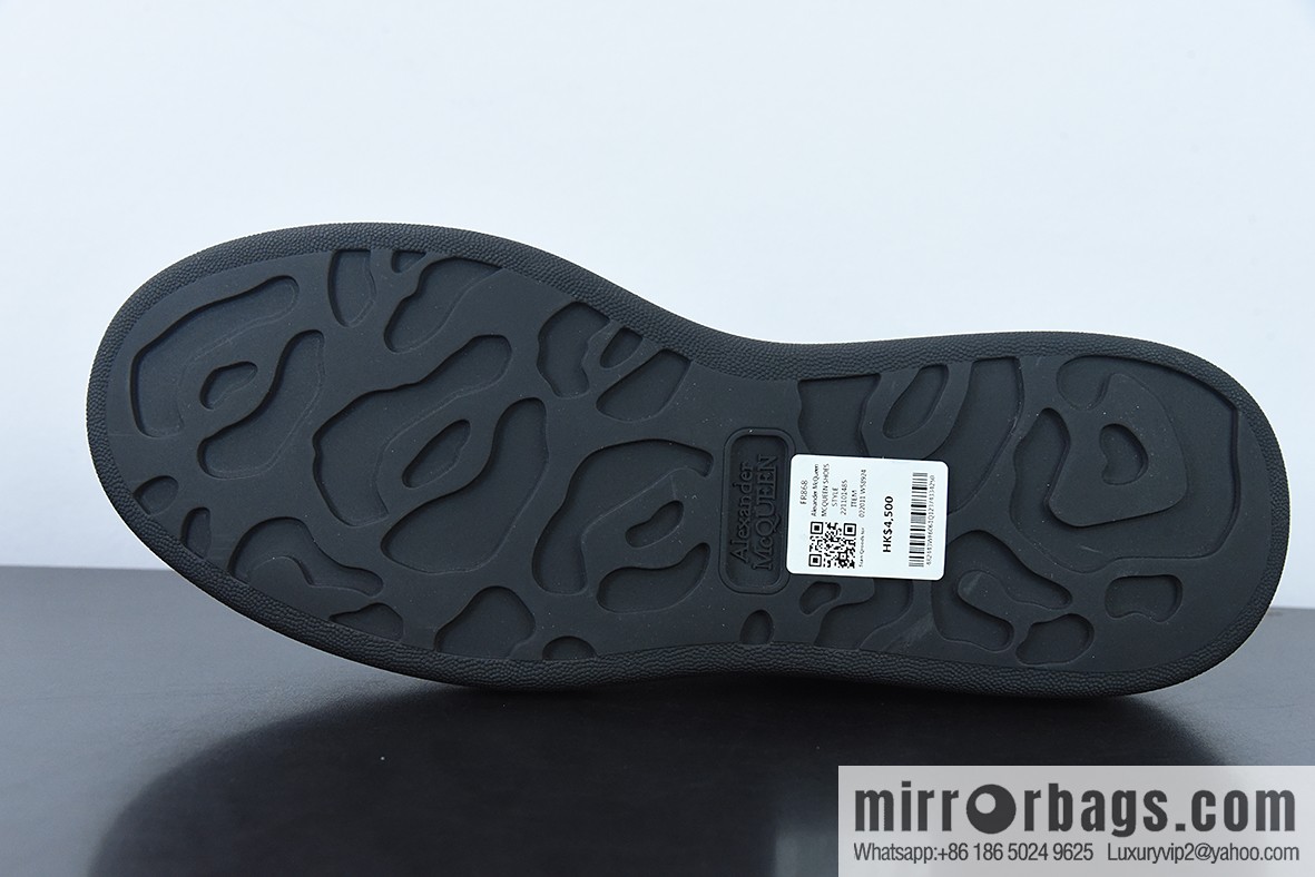 Alexander McQueen Alexander McQueen muffin shoes platform-soled height-enhancing white shoes
