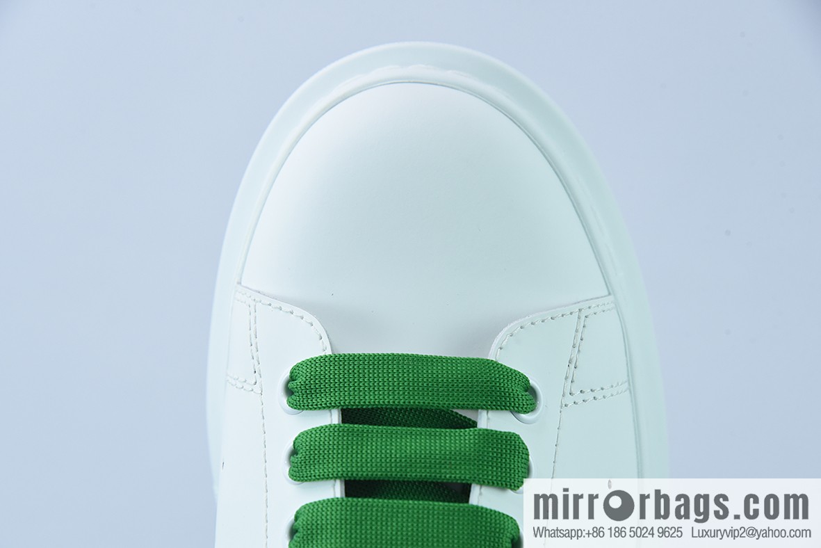 Alexander McQueen Alexander McQueen muffin shoes platform-soled height-enhancing white shoes