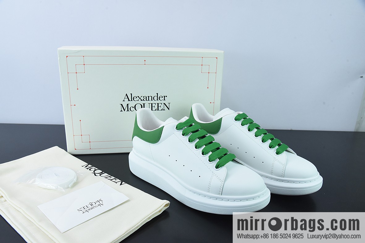 Alexander McQueen Alexander McQueen muffin shoes platform-soled height-enhancing white shoes