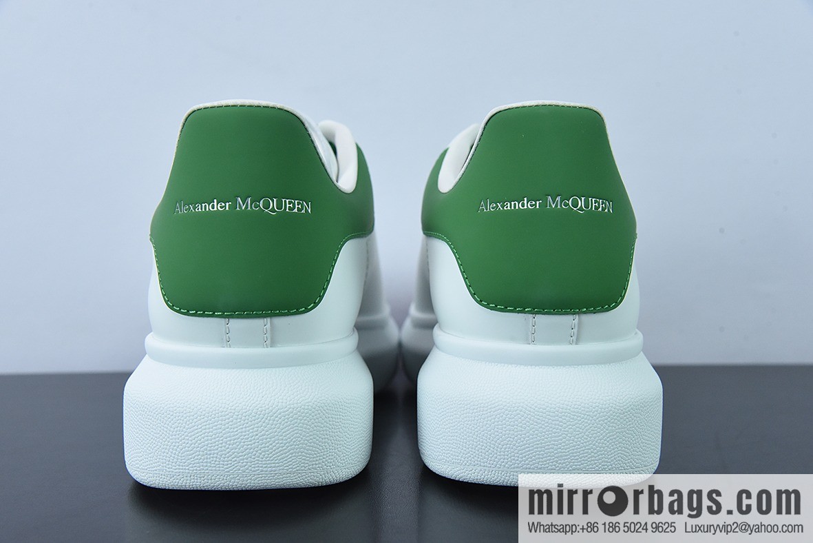 Alexander McQueen Alexander McQueen muffin shoes platform-soled height-enhancing white shoes