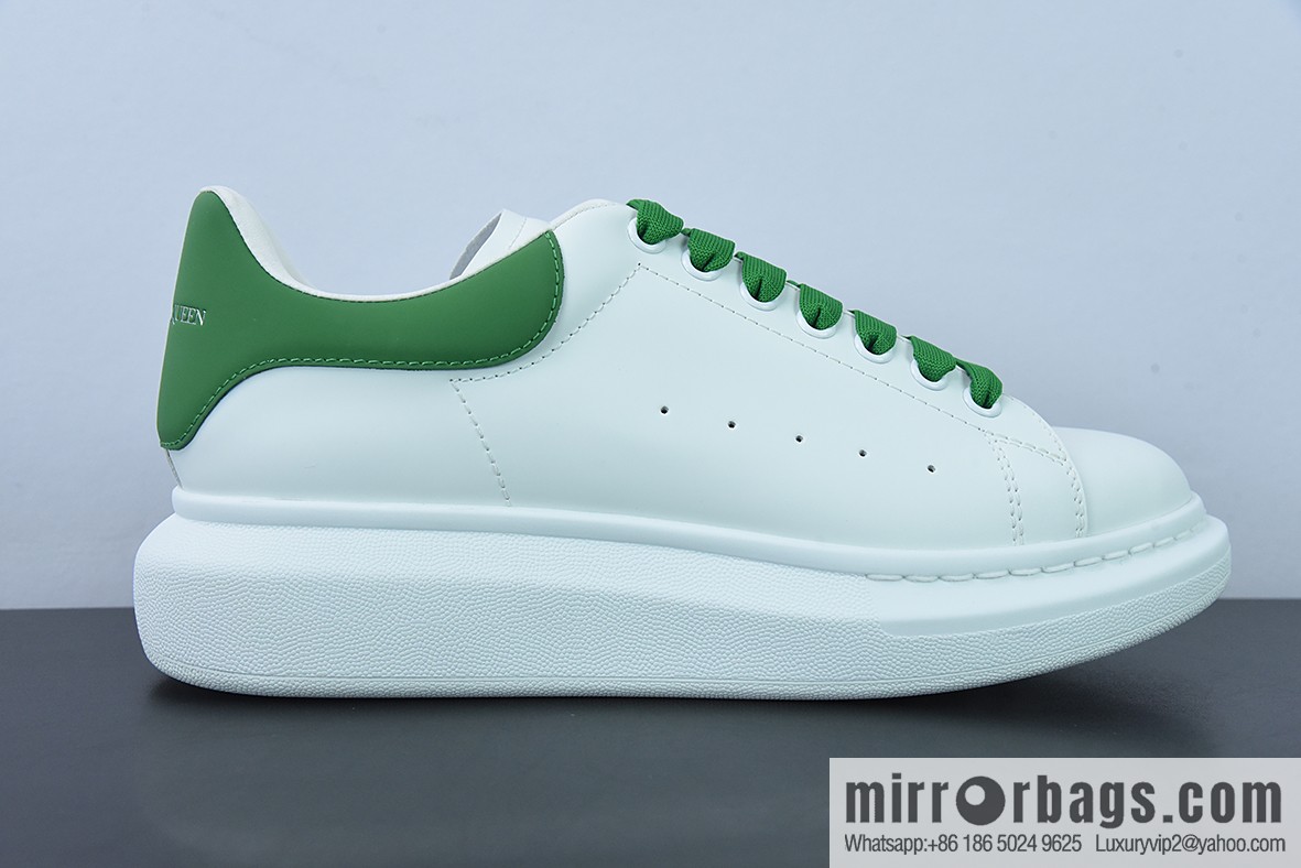 Alexander McQueen Alexander McQueen muffin shoes platform-soled height-enhancing white shoes