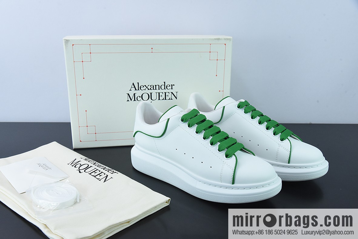 Alexander McQueen Alexander McQueen muffin shoes platform-soled height-enhancing white shoes
