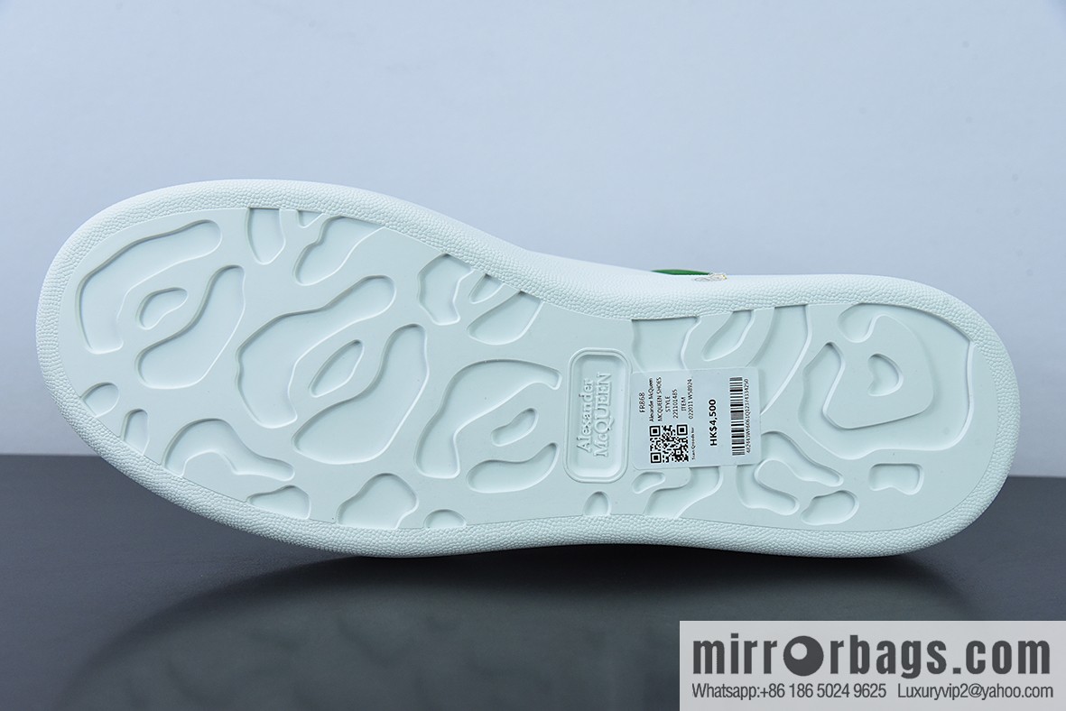 Alexander McQueen Alexander McQueen muffin shoes platform-soled height-enhancing white shoes