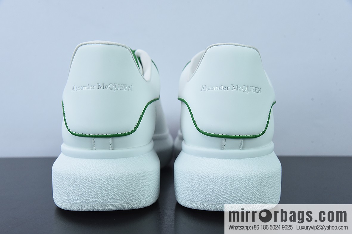 Alexander McQueen Alexander McQueen muffin shoes platform-soled height-enhancing white shoes