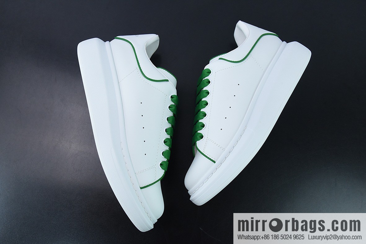 Alexander McQueen Alexander McQueen muffin shoes platform-soled height-enhancing white shoes