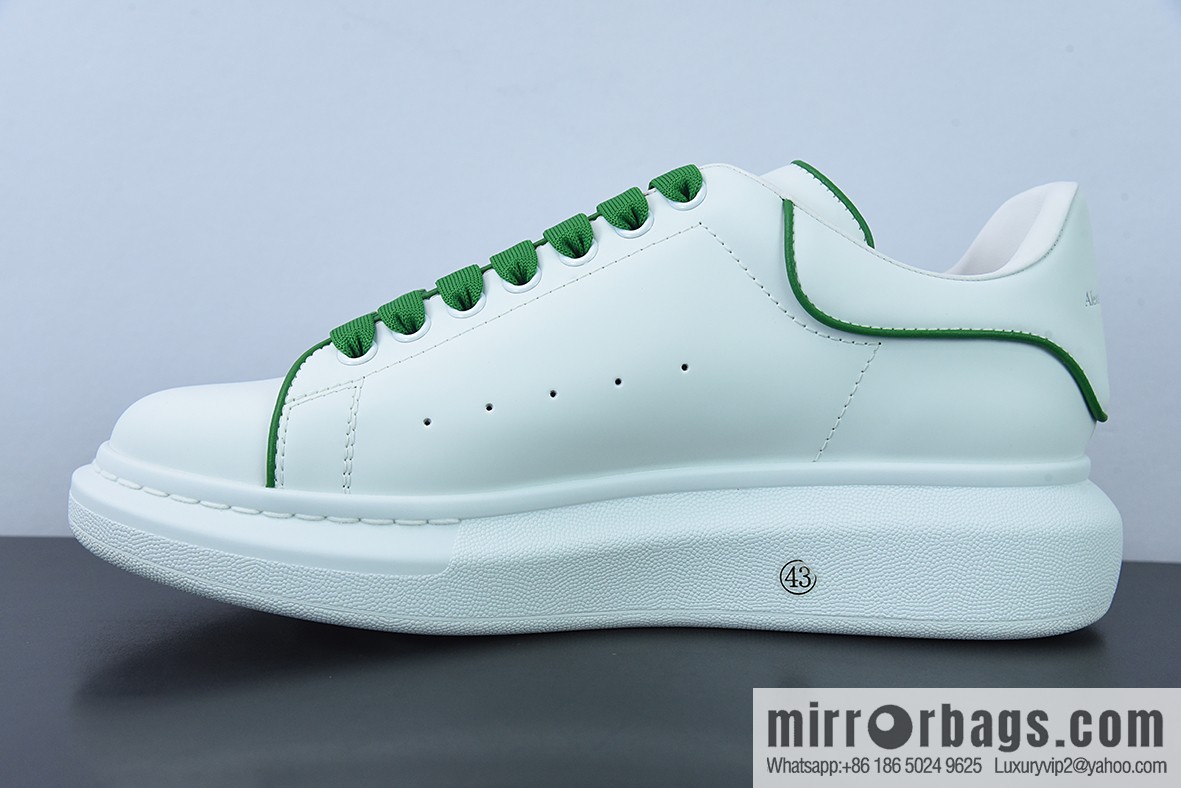 Alexander McQueen Alexander McQueen muffin shoes platform-soled height-enhancing white shoes