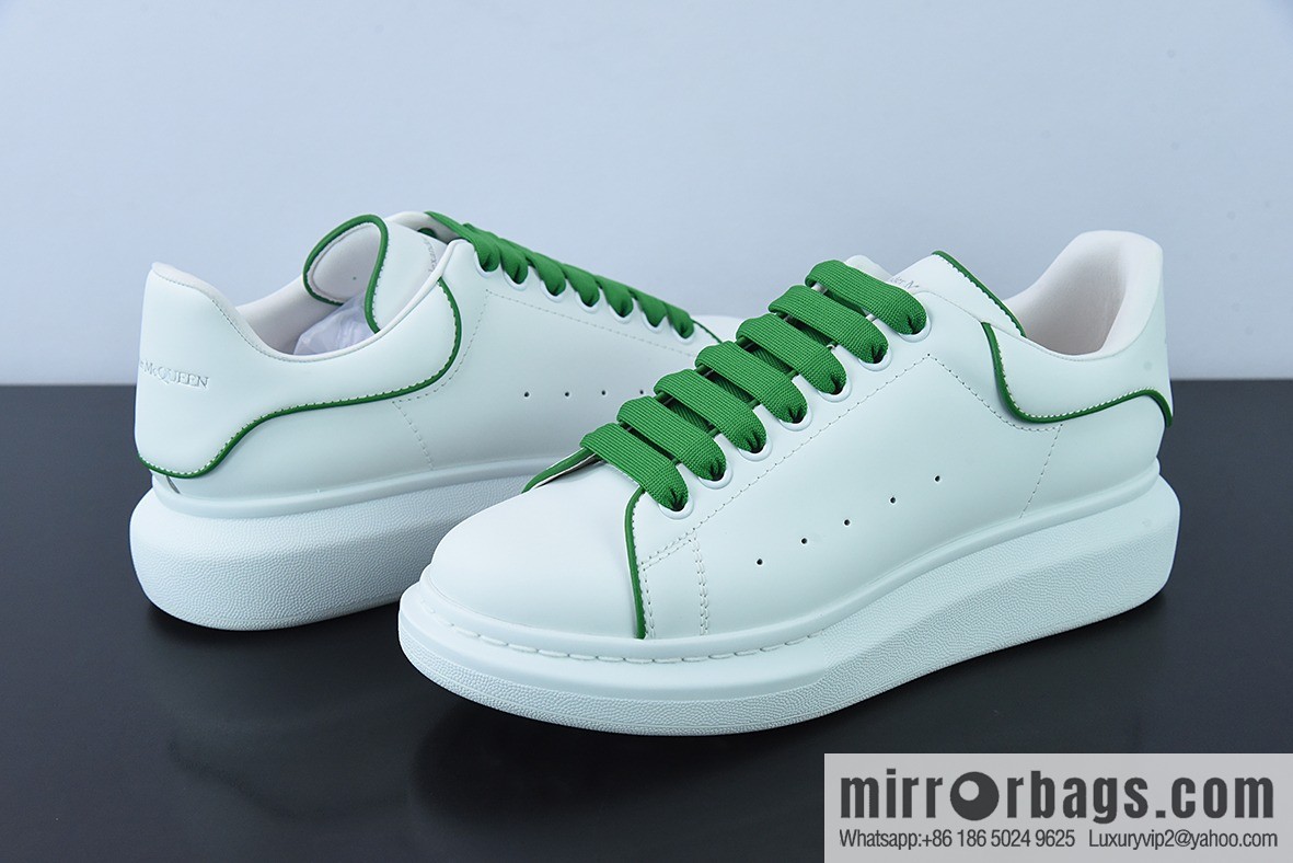 Alexander McQueen Alexander McQueen muffin shoes platform-soled height-enhancing white shoes