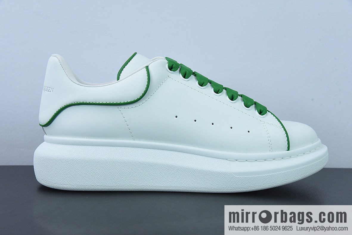 Alexander McQueen Alexander McQueen muffin shoes platform-soled height-enhancing white shoes