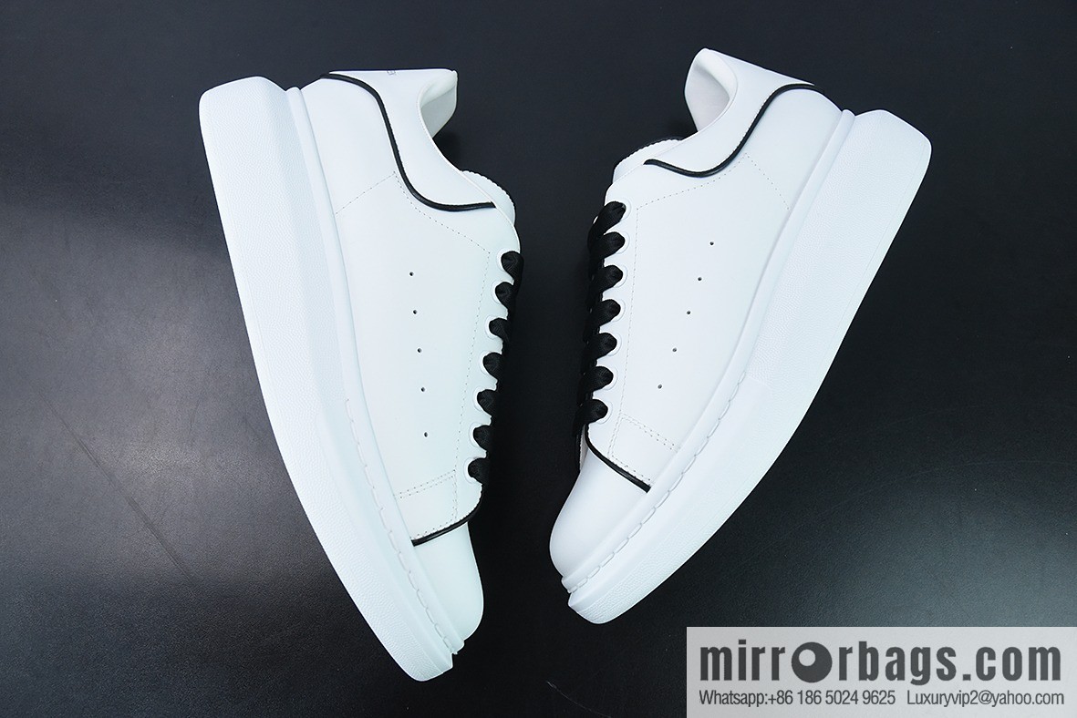 Alexander McQueen Alexander McQueen muffin shoes platform-soled height-enhancing white shoes