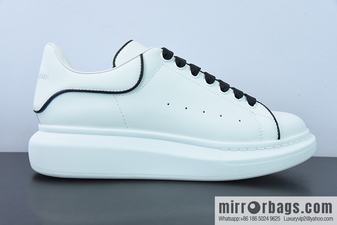 Alexander McQueen Alexander McQueen muffin shoes platform-soled height-enhancing white shoes