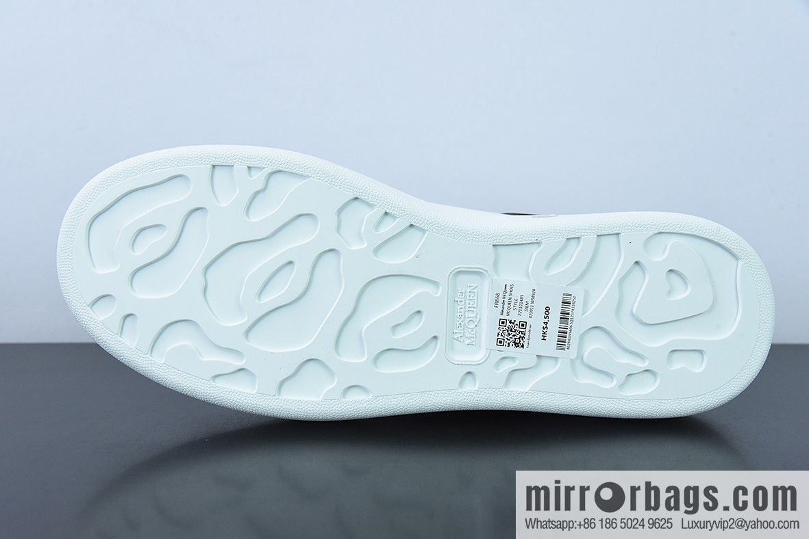 Alexander McQueen Alexander McQueen muffin shoes platform-soled height-enhancing white shoes