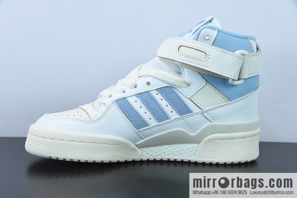 Adidas Forum 84 HIGH Clover high-top classic velcro Vintage board shoes, item number: GW5924