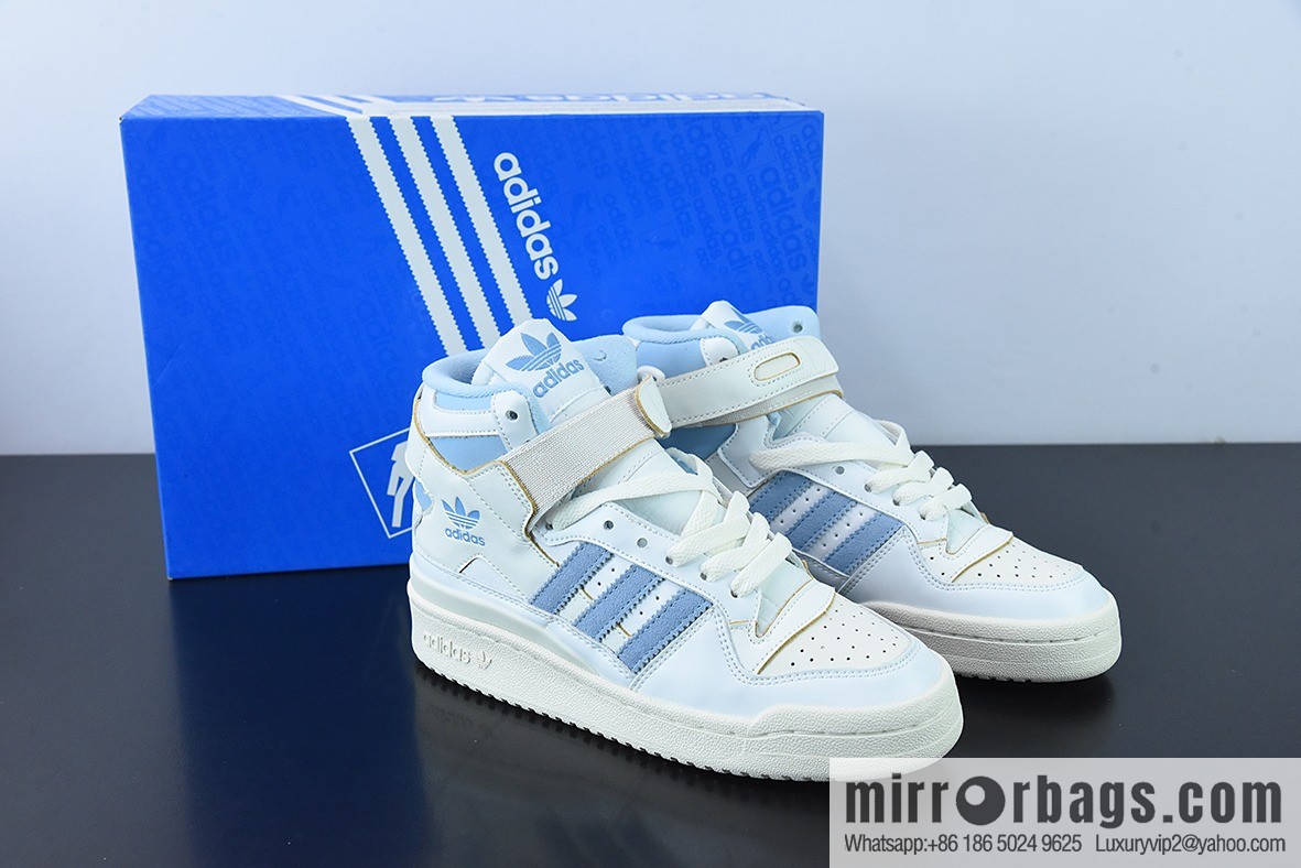 Adidas Forum 84 HIGH Clover high-top classic velcro Vintage board shoes, item number: GW5924