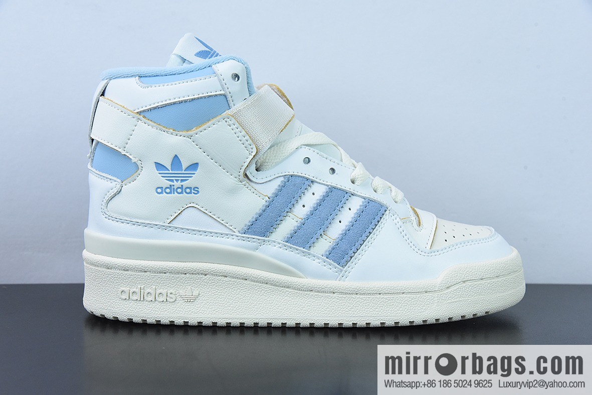 Adidas Forum 84 HIGH Clover high-top classic velcro Vintage board shoes, item number: GW5924