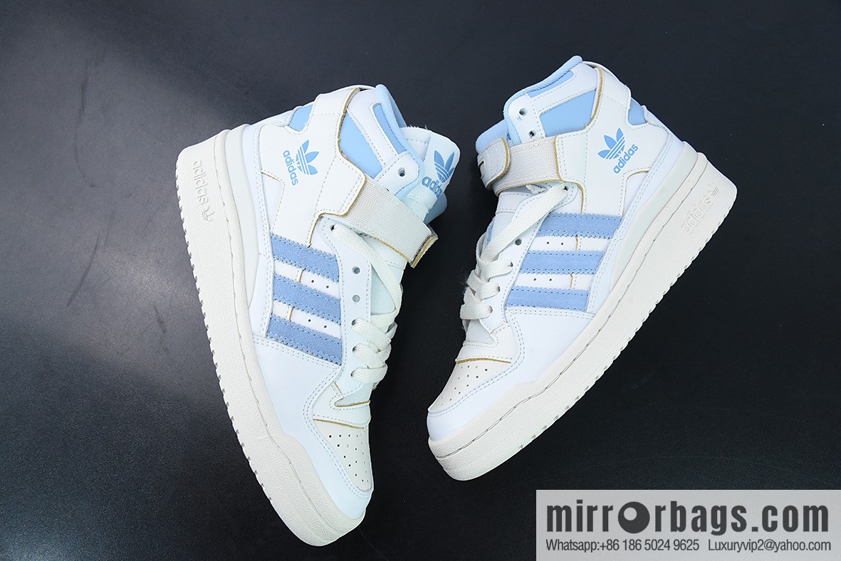 Adidas Forum 84 HIGH Clover high-top classic velcro Vintage board shoes, item number: GW5924