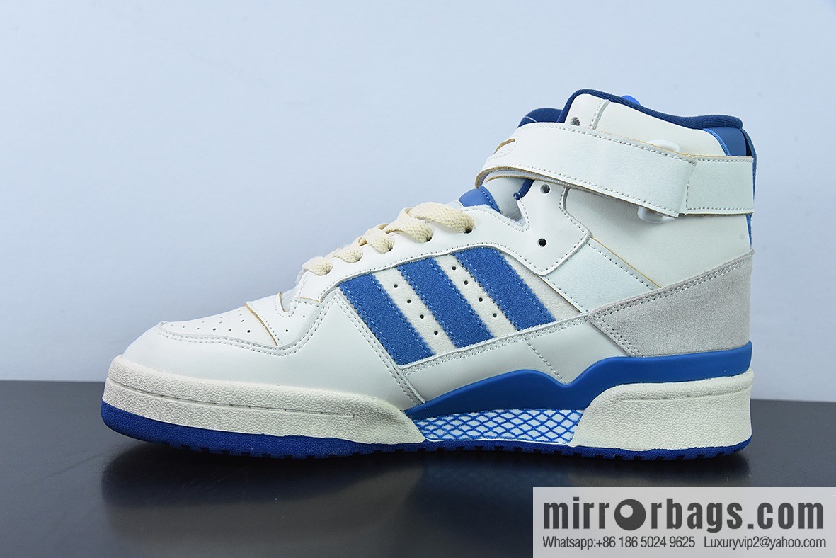 Adidas Forum 84 HIGH Clover high-top classic velcro Vintage board shoes, item number: FY7793