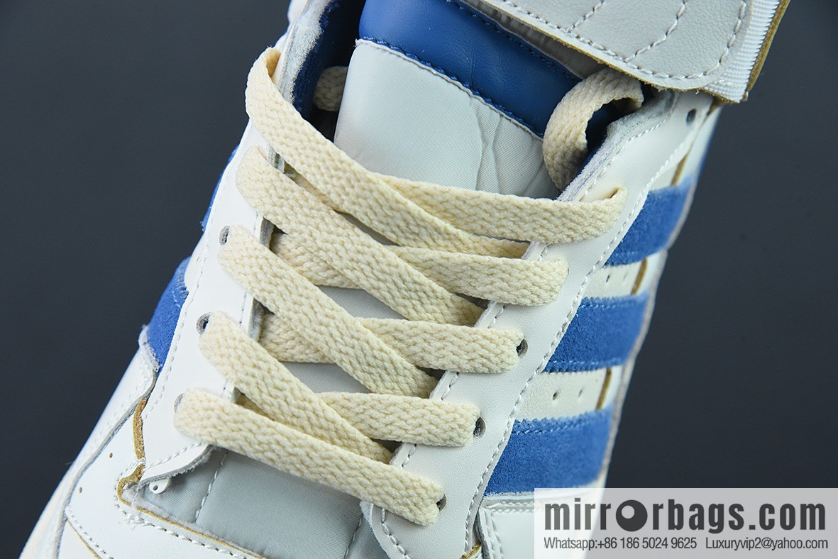 Adidas Forum 84 HIGH Clover high-top classic velcro Vintage board shoes, item number: FY7793