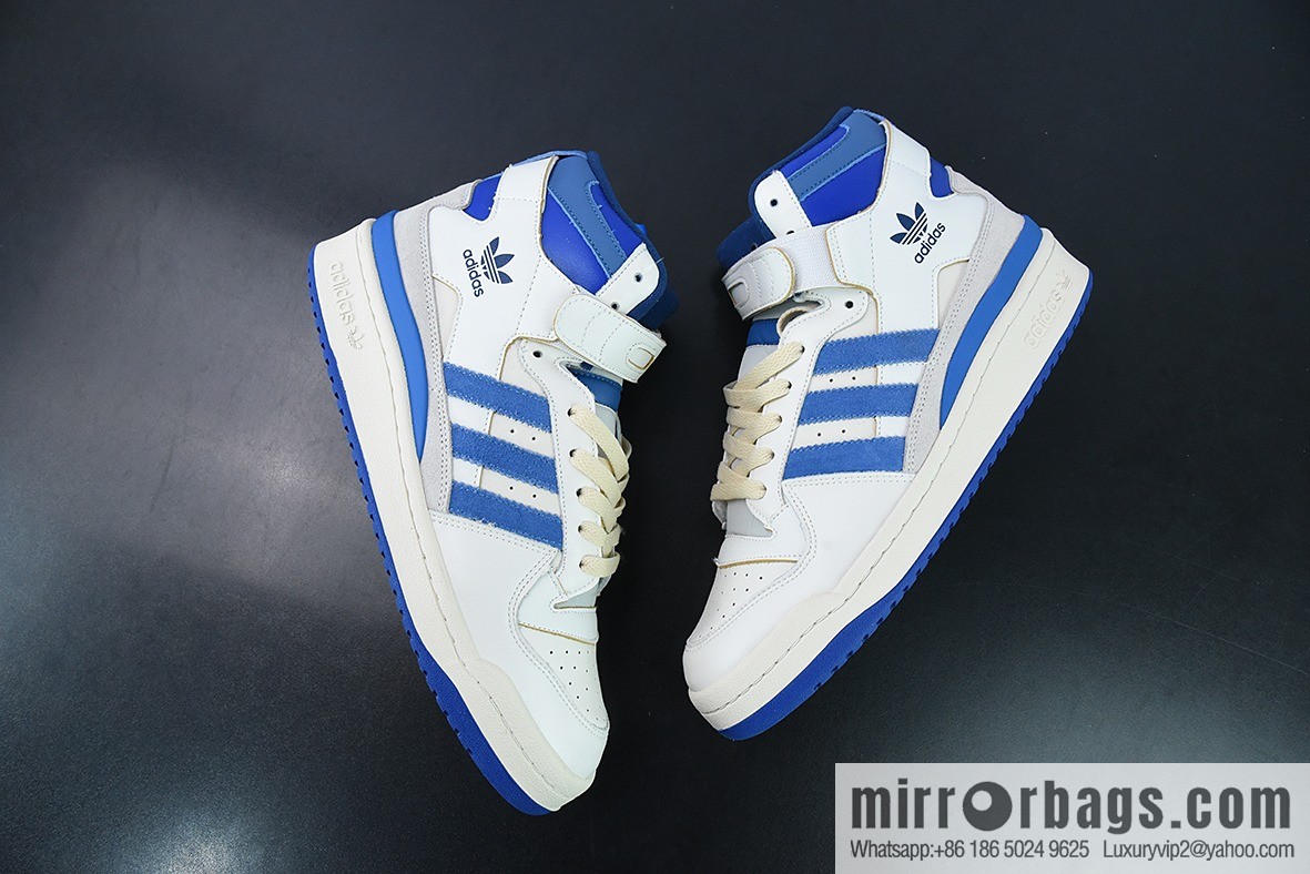 Adidas Forum 84 HIGH Clover high-top classic velcro Vintage board shoes, item number: FY7793