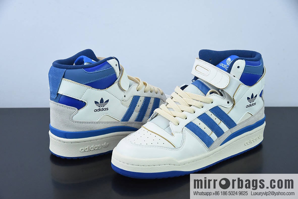 Adidas Forum 84 HIGH Clover high-top classic velcro Vintage board shoes, item number: FY7793