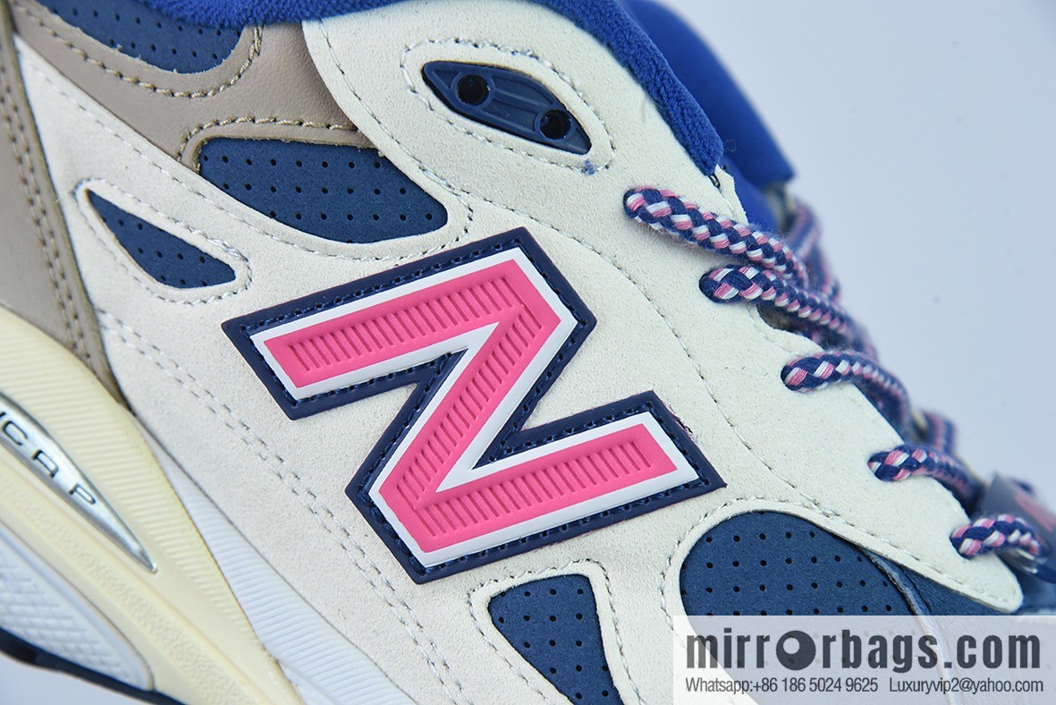 KHWFD New Balance NB990 series, high-end American Vintage casual running shoes M990KH3
