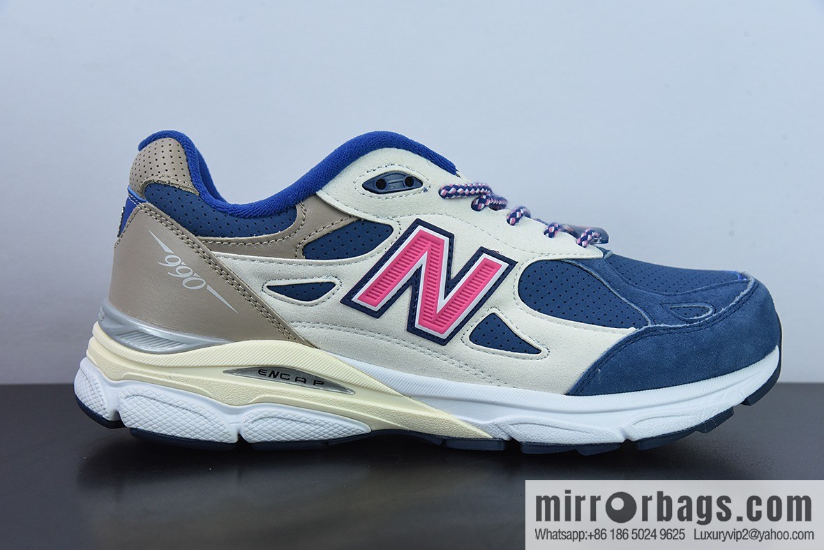 KHWFD New Balance NB990 series, high-end American Vintage casual running shoes M990KH3