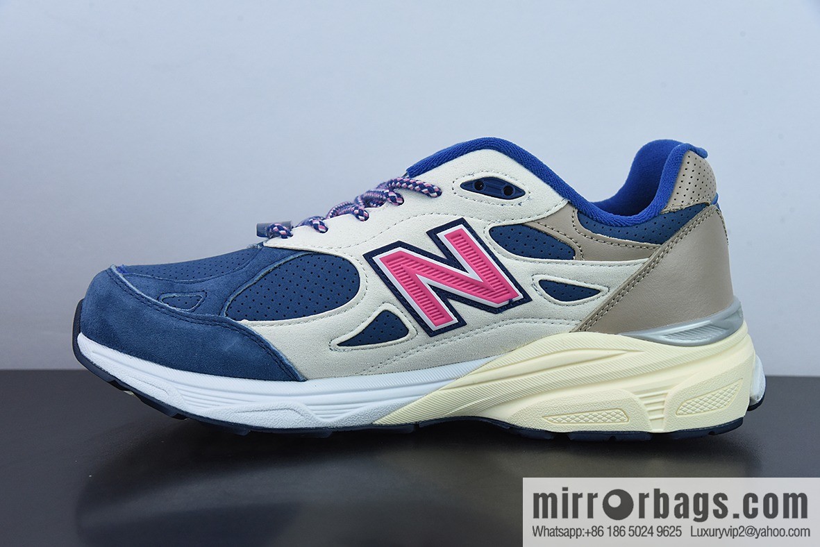 KHWFD New Balance NB990 series, high-end American Vintage casual running shoes M990KH3